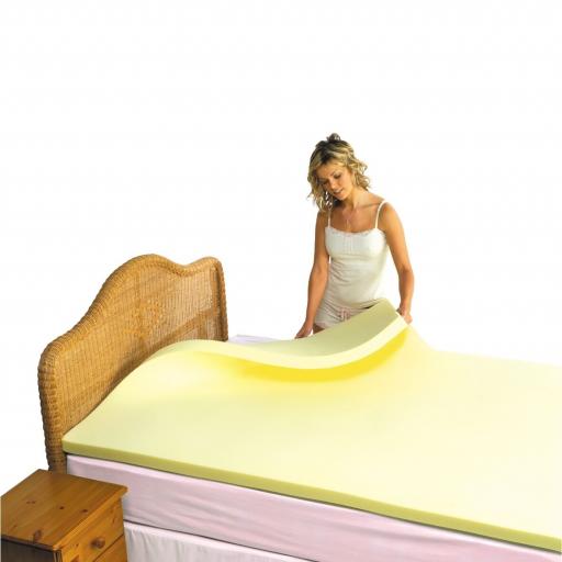 Memory Foam Mattress Topper Place On Mattress Single Double King Super