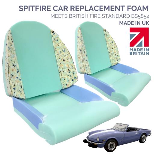 Triumph Spitfire Classic Car Seats Foam Replacement